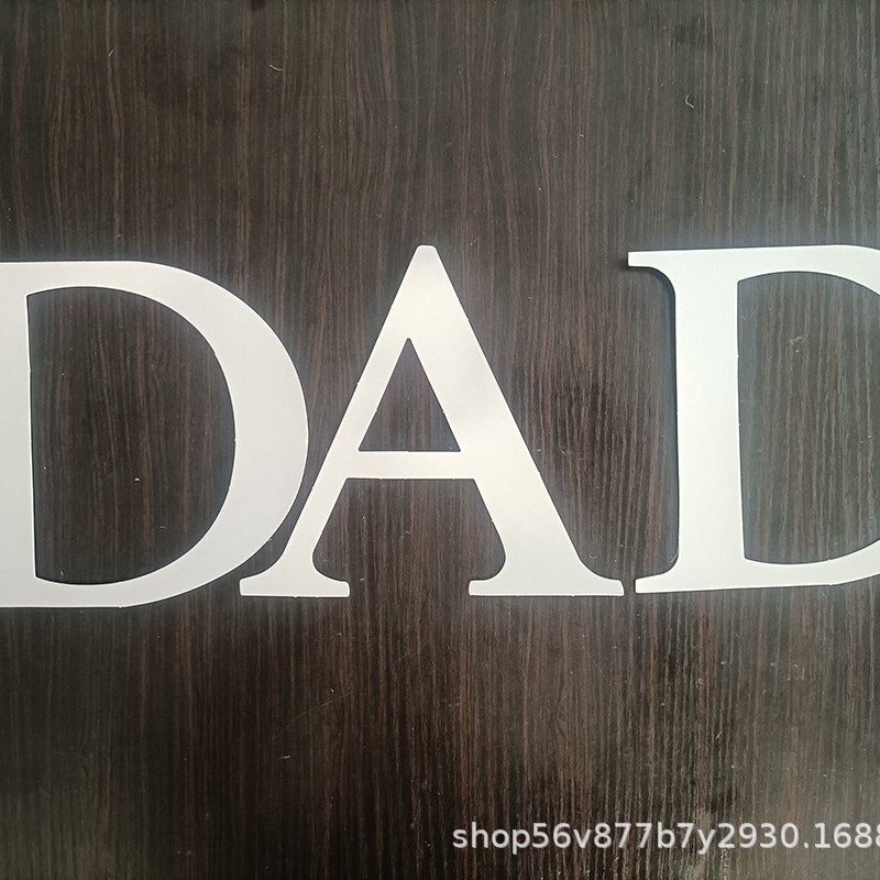 Cartas de caja de globo transfronterizo BOY cartas de Tarjeta blanca GIRL pegatinas 26 letras de caja de amor de bebé