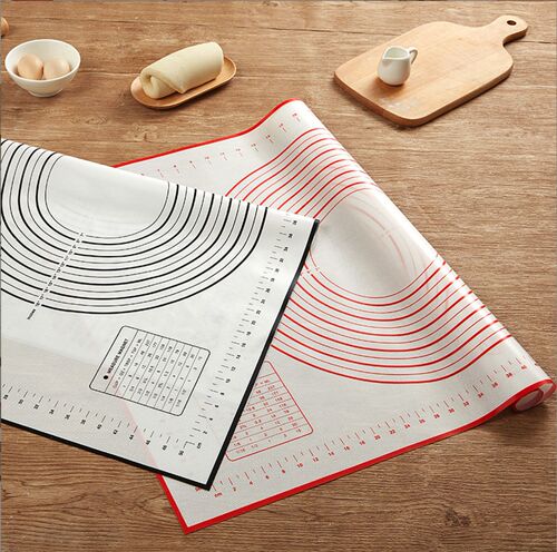 Silicone cloth, silicone kneading mat, baking mat, silicone living mat and dough mat, baking mat, kneading mat, non-slip mat, high temperature mat