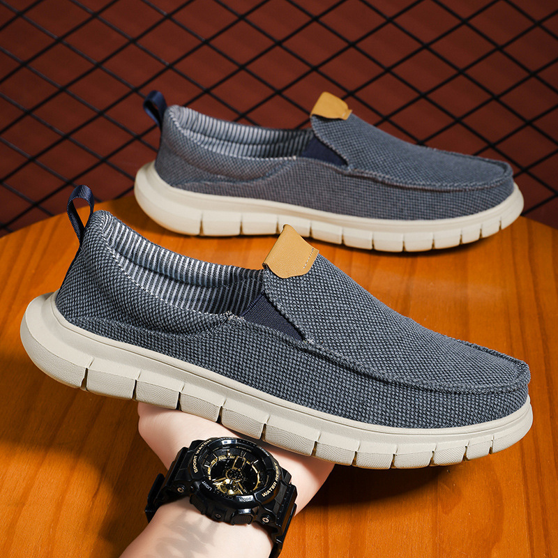 Slip-on Summer Men's Breathable Lightweight Canvas Shoes Men's Sports Casual Shoes Dad's Driving Shoes Cloth Shoes plus size Men's Shoes Slip-on Summer Men's Breathable Lightweight Canvas Shoes Men's Sports Casual Shoes Dad's Driving Shoes Cloth Shoes plus size Men's Shoes