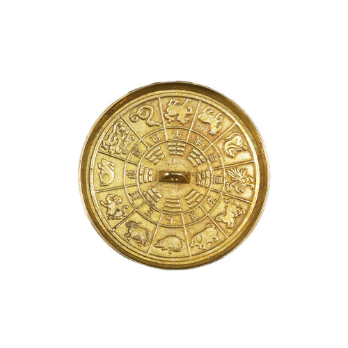Bronze Mirror Bagua Bronze Mirror Wedding Bronze Mirror Four Seasons Peace Twelve Zodiac Bronzeware Manufacturer Wholesale
