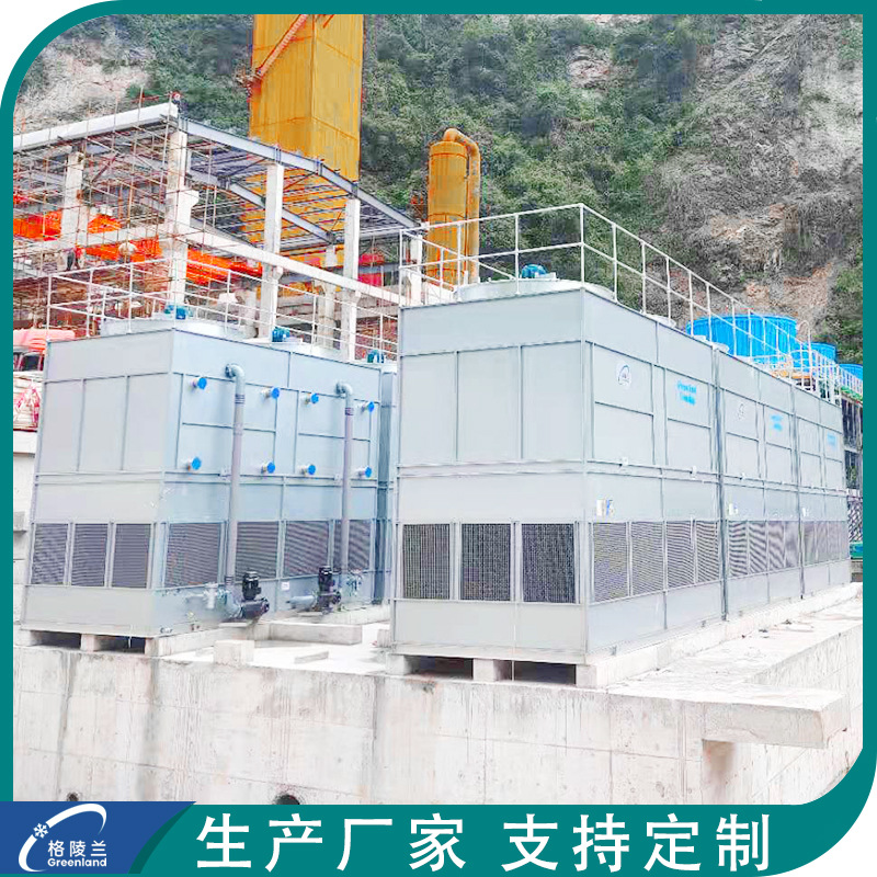 闭式空调冷却水塔 冷冻机配冷却塔 制氢机 热渣压制机蒸发冷凝器