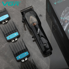 VGR653 cross-border new electric hair clipper professional razor hair salon professional rechargeable electric clipper with base