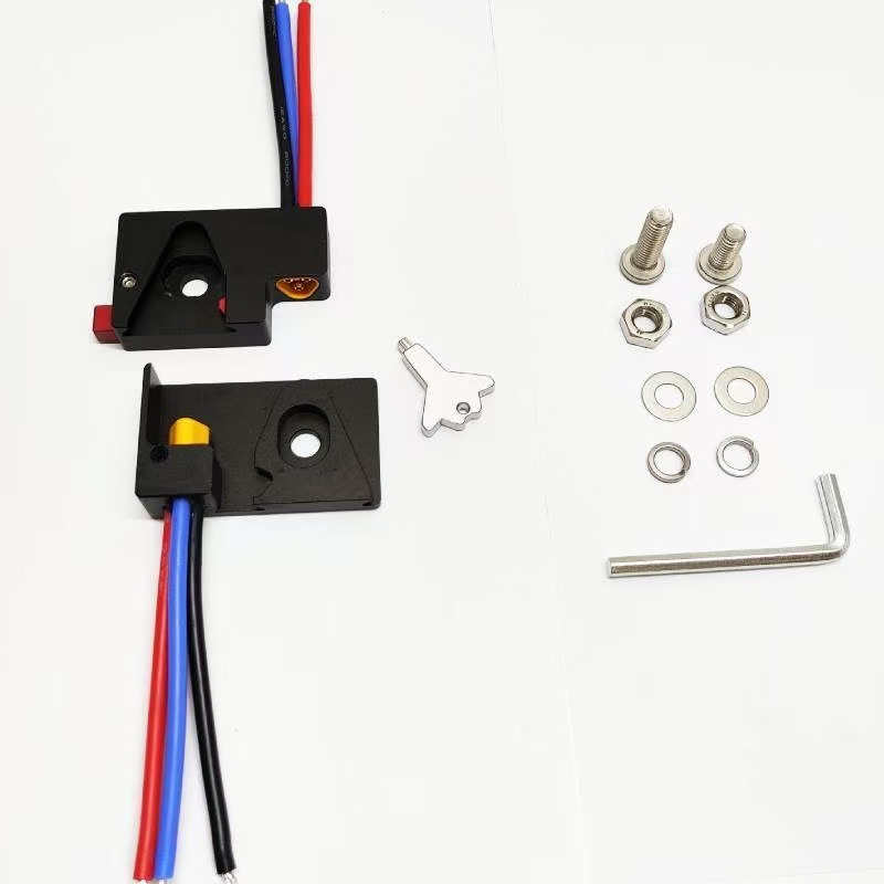 Car spotlight quick-release bracket CNC aluminum alloy integrated power base with cable, quick-release and fast-installation fixing accessory