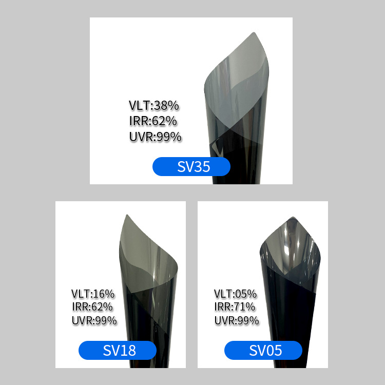 Factory wholesale magnetron reflective film reflective heat ceramic film medium heat insulation car solar film glass window film