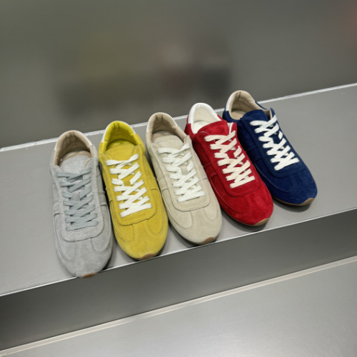 Soft Leather Vintage German Training Shoes Women's 2024 New Early Spring Korean Style All-match Flat Sports Casual Shoes Comfortable Forrest Gump Shoes