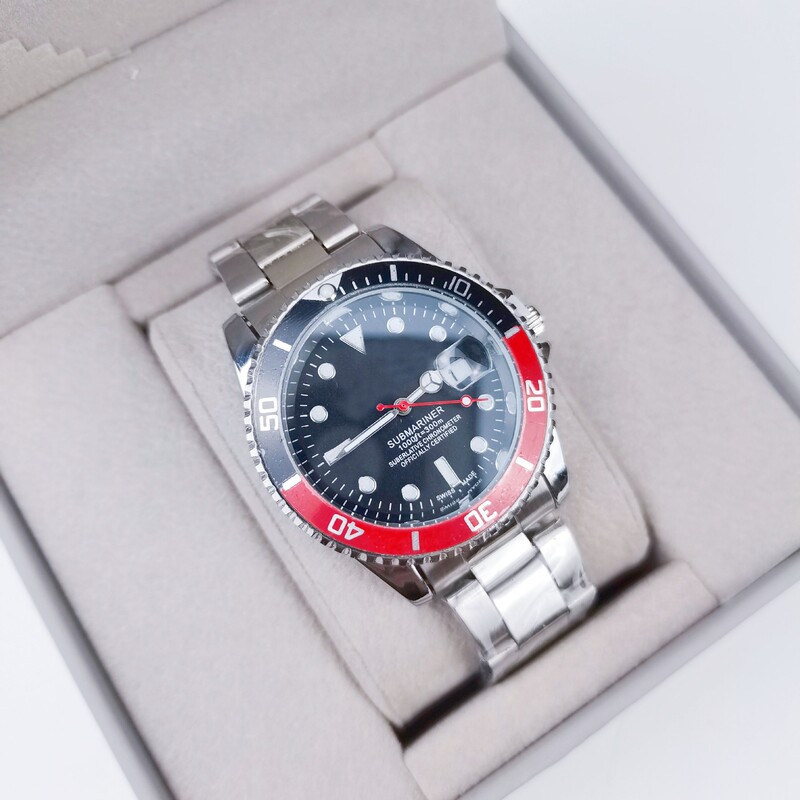 Aliexpress's Popular Laojia Same Style Best-Selling Series Men's Watch Steel Band Watch X Aliexpress Fully Automatic Water Ghost