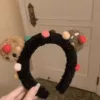 5324 cookie biscuits hair hoop-black