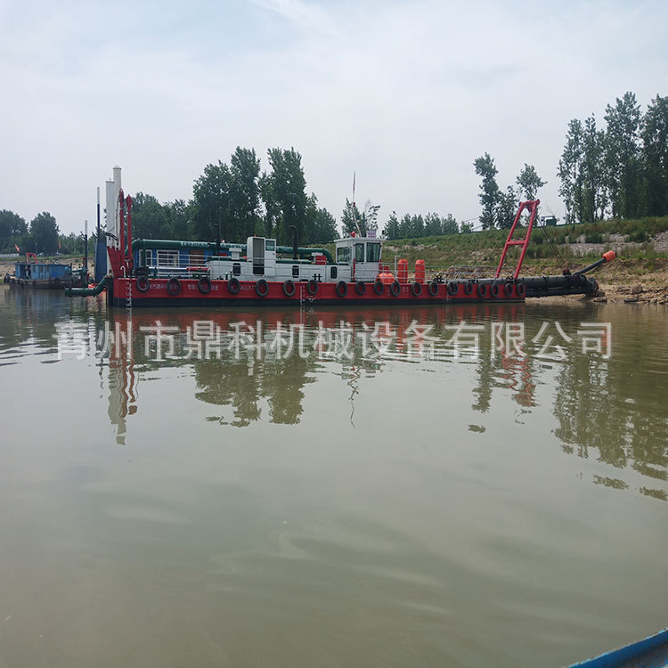 湖北污泥设备处理 清淤挖泥船 绞吸式挖泥船 污泥脱水设备绞刀头
