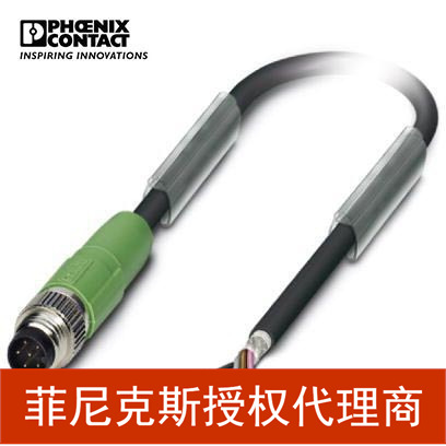 菲尼克斯传感器/执行器电缆SAC-6P-M 8MS/ 5,0-PUR SH-1522312
