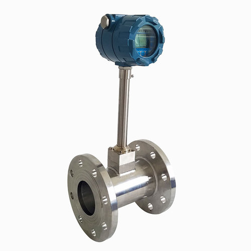 Digital display integrated gas vortex flow meter Liquid water compressed air flow meter Saturated steam flow meter