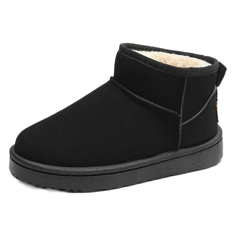 Новый водонепроницаемый снежный сапоги женский мех плюс бархатная ватная обувь повседневная студентка зимние женские сапоги фабрика оптовая продажа