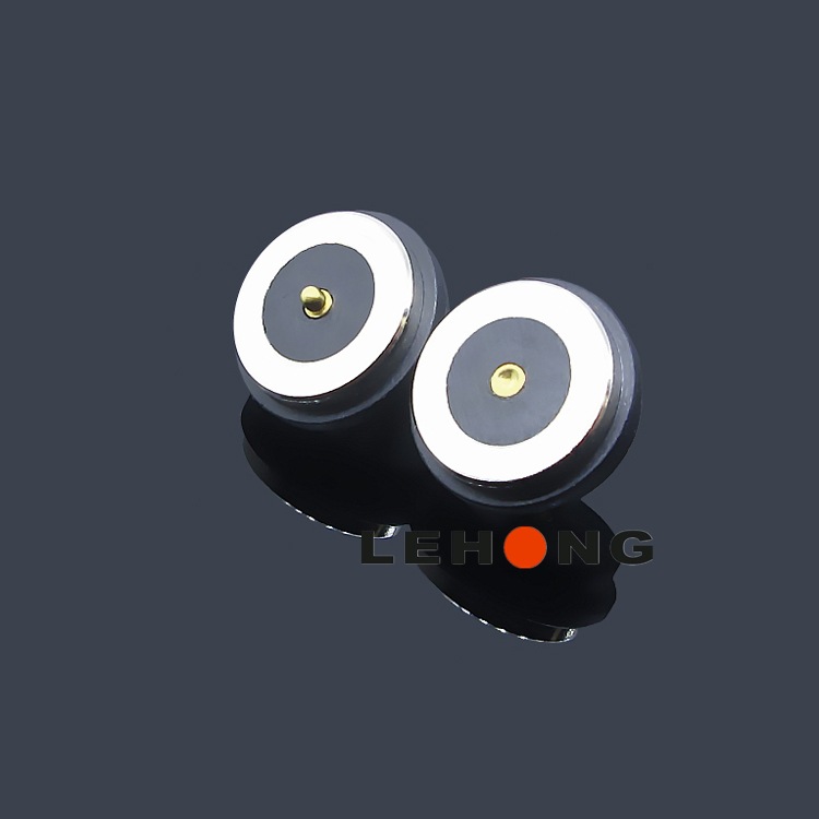 LH-CX12*10高度4.8H公母弱磁/圆形磁吸/磁吸连接器/连接器充电线