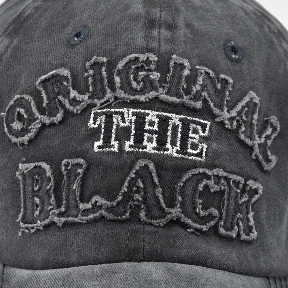 Cappellino da baseball con lettere ricamate in 3D lavato per uomo e donna, originale berretto americano a becco d'anatra_voghion.com