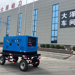 大泽动力30KVA柴油发电焊机400A500A600A800A支持氩弧焊 纤维素焊