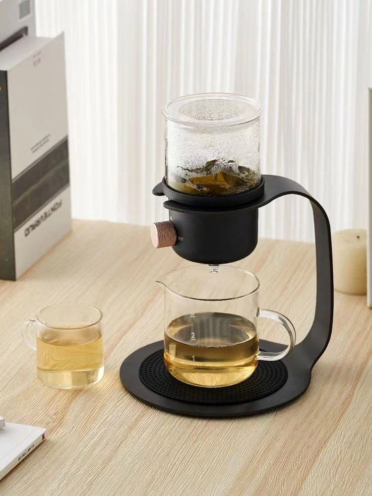 贞点小可懒人冲茶壶日式玻璃泡茶壶现代花茶壶滴滤式现磨咖啡壶