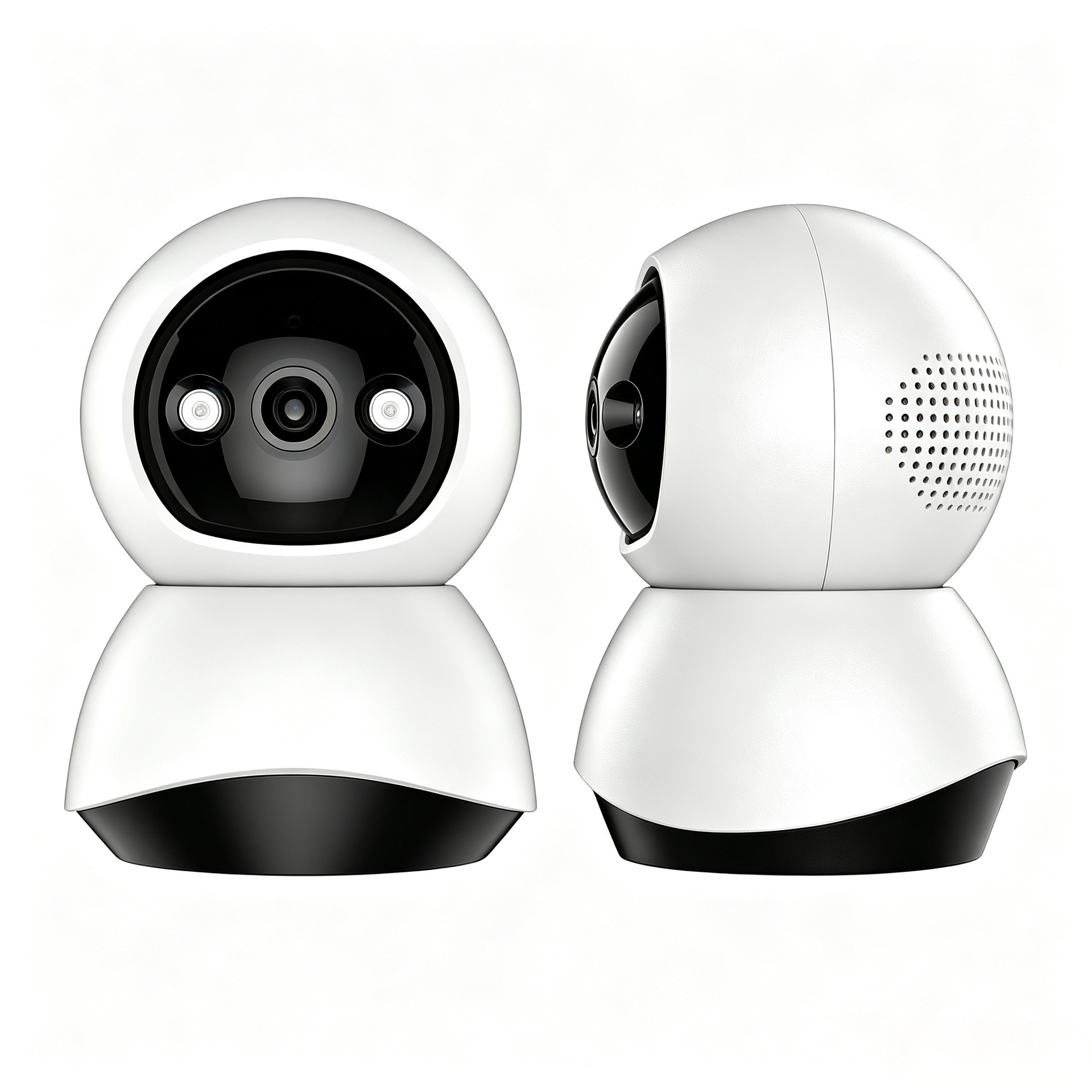 Tuya HD Surveillance Camera Plug-in Home Security Smart Phone Remote Control Wireless Network Indoor No Blind Spots WiFi