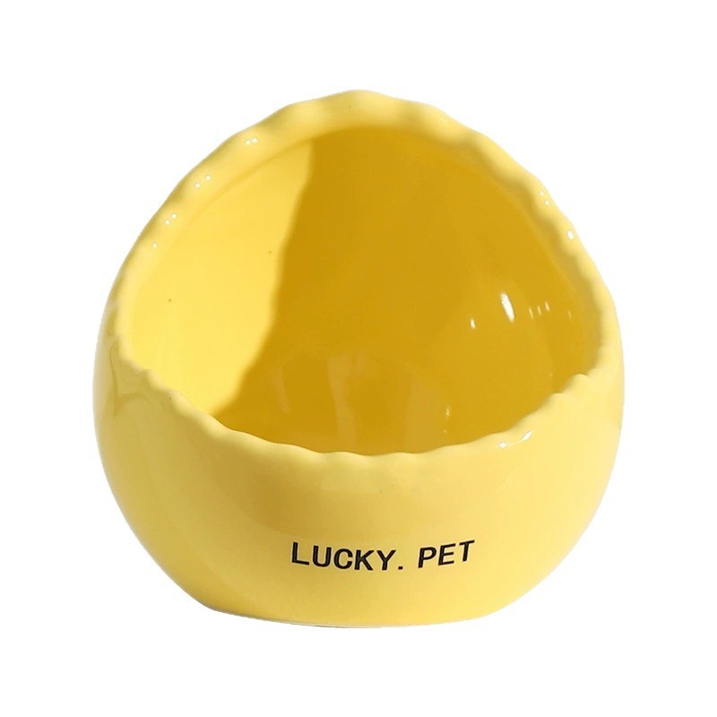 Alimentador de cerámica, comedero para pájaros, cáscara de huevo, loro, peonía, tazón de pájaro, comedero para pájaros, lavabo para mascotas, protector solar, comida a prueba de fugas, agua potable image 5