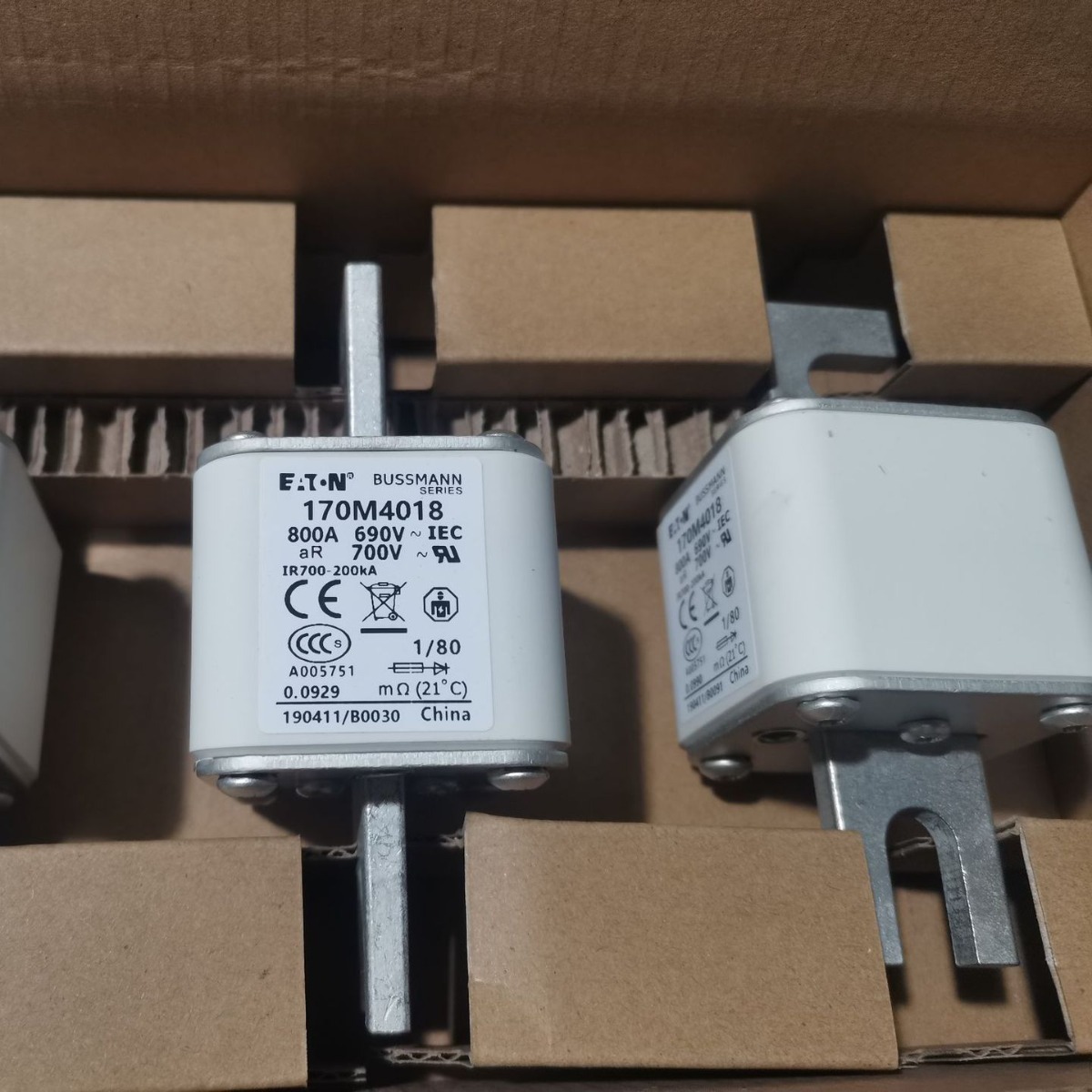 美国Bussmann熔断器170M4015