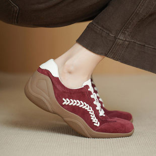 ��ʽ����ŮЬ3cm�и�ƴɫĥɰ�A�^��ӖЬ���＾���ϵ��Ш�͆�Ь