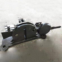 扳道机 铁路施工卧式道岔扳道器手动钢轨扳倒装置