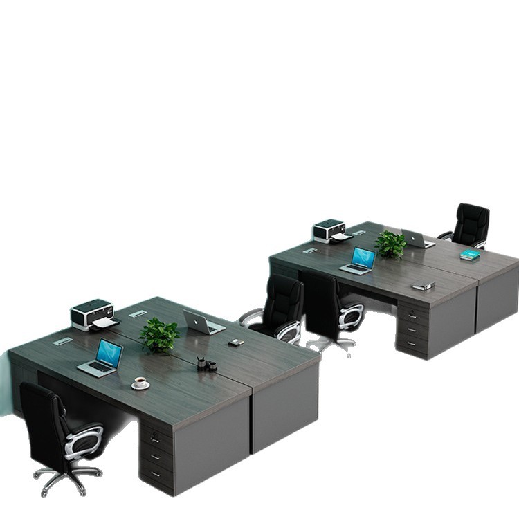 Mesa de madera, mesa de oficina, mesa de oficina, mesa de computadora, mesa y silla, combinación moderna y simple, venta directa de fábrica de alta gama.