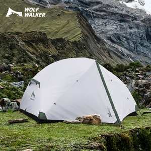 Wolf Walker Avtomatik Qalınlaşdırılmış Yağışa Davamlı Yüngül Çadır Açıq Hava Piknik Kampinqi