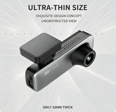 2K+1K Front and Rear Dual Recording Hidden Dash Cam 1.47inch Car-Mounted Dual-Lens Wifi Recorder (Driving recorder) - single-recording