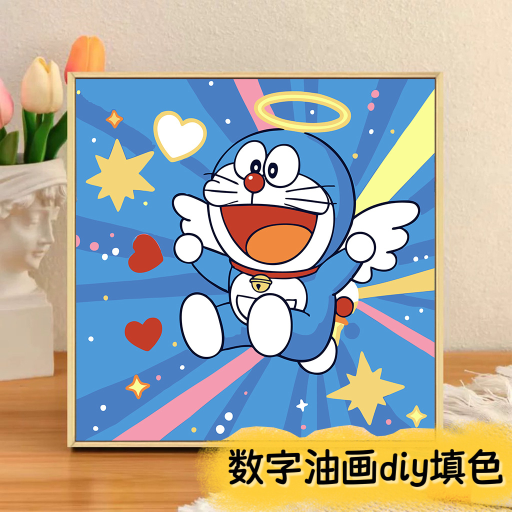 LA417 / 20*20cm 뒷판 + 물감 + 붓