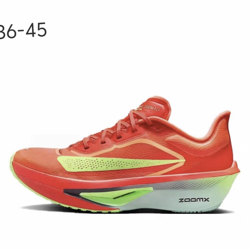 Putian Shoes Zoom Fly 6 Orange Easiest for Match Wear-Resistant Men's and Women's Low-Top Casual Sports Running Shoes Fn84