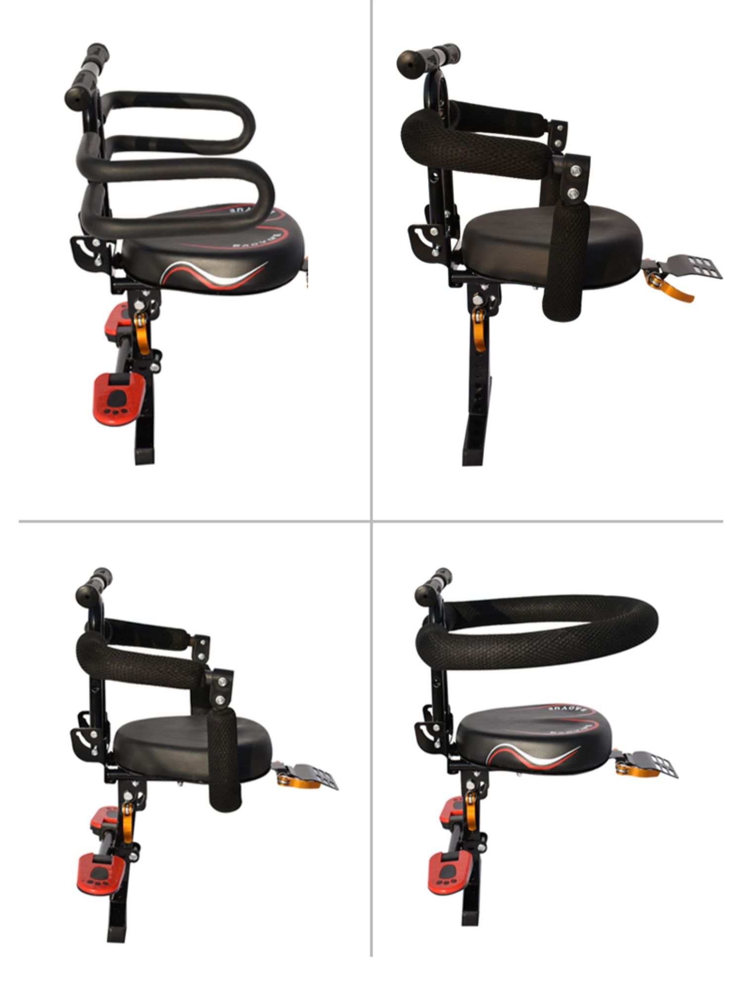 Electric Battery Car Foldableing Kidsren's Seat Front Scooter Motorcycle Electric Motorcycle Baby Safety Seat Stool