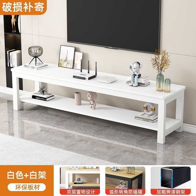电视柜客厅家用低桌子置物架小户型双层储物架现代简约组合电视柜|undefined