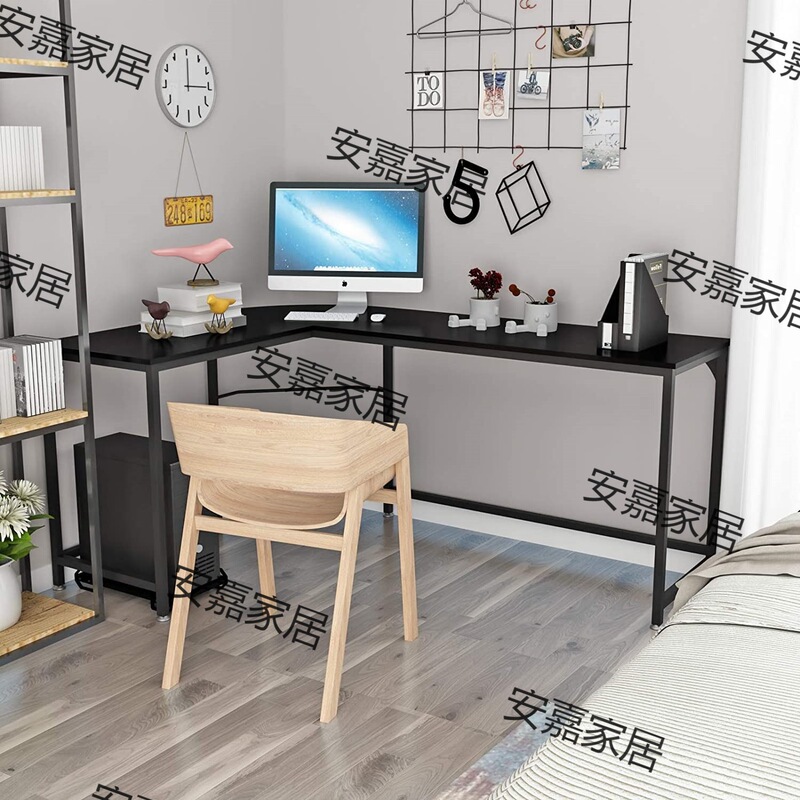 Factory wholesale simple modern desk desktop computer desk L-shaped corner computer desk boss desk Factory wholesale simple modern desk desktop computer desk L-shaped corner computer desk boss desk