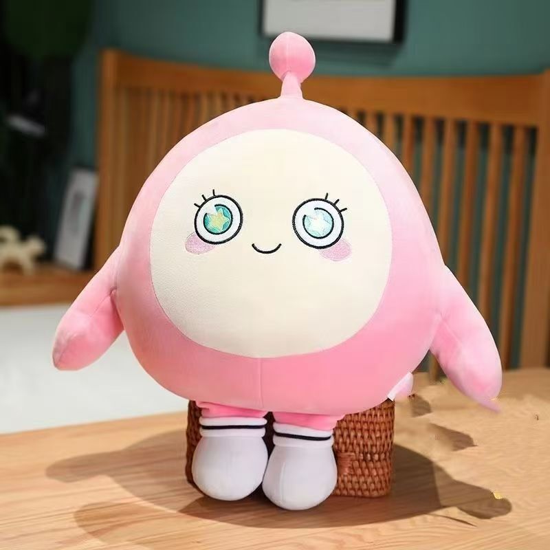 Egg Party Doll Toy Cute Cartoon Decompression Doll Pillow Pendant Shake Tone Same Little Red Riding Book Same