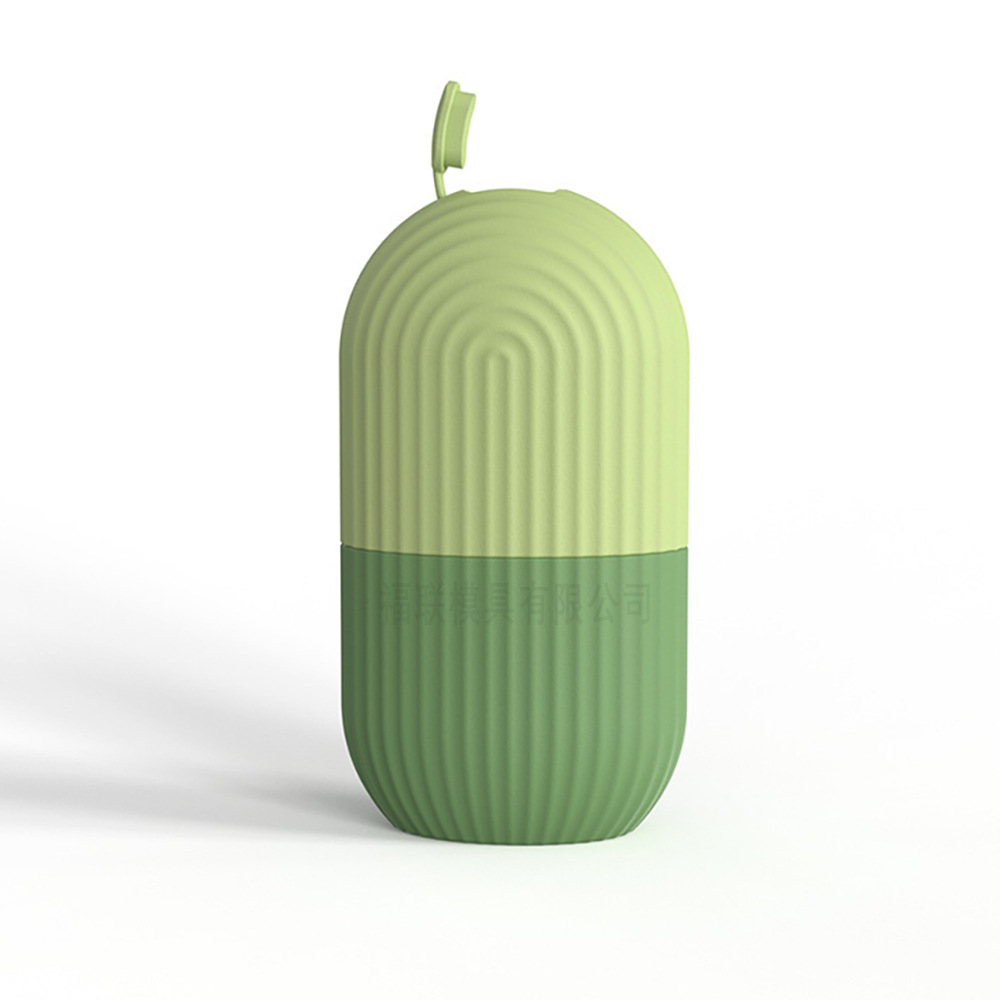 Nuevo producto transfronterizo, revestimiento facial de concha, rejilla de hielo, rodillo de hielo, cubo de Contour, maquillaje facial casero de compresa fría y caliente