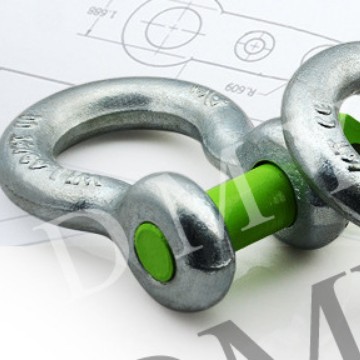 瑞欣卸扣 厂家直销 美式模锻卸扣 G209镀锌卸扣