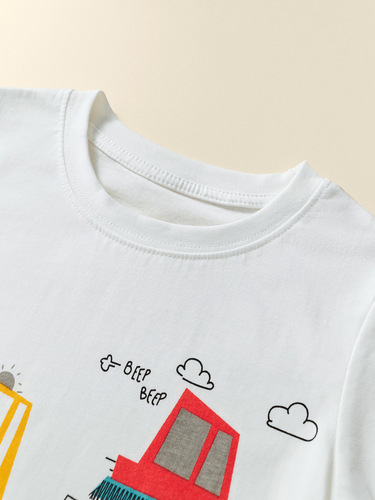 Little Bitty Children's Summer T-shirt Wholesale for Small Boys, 25 New Summer T-shirts for Young Boys