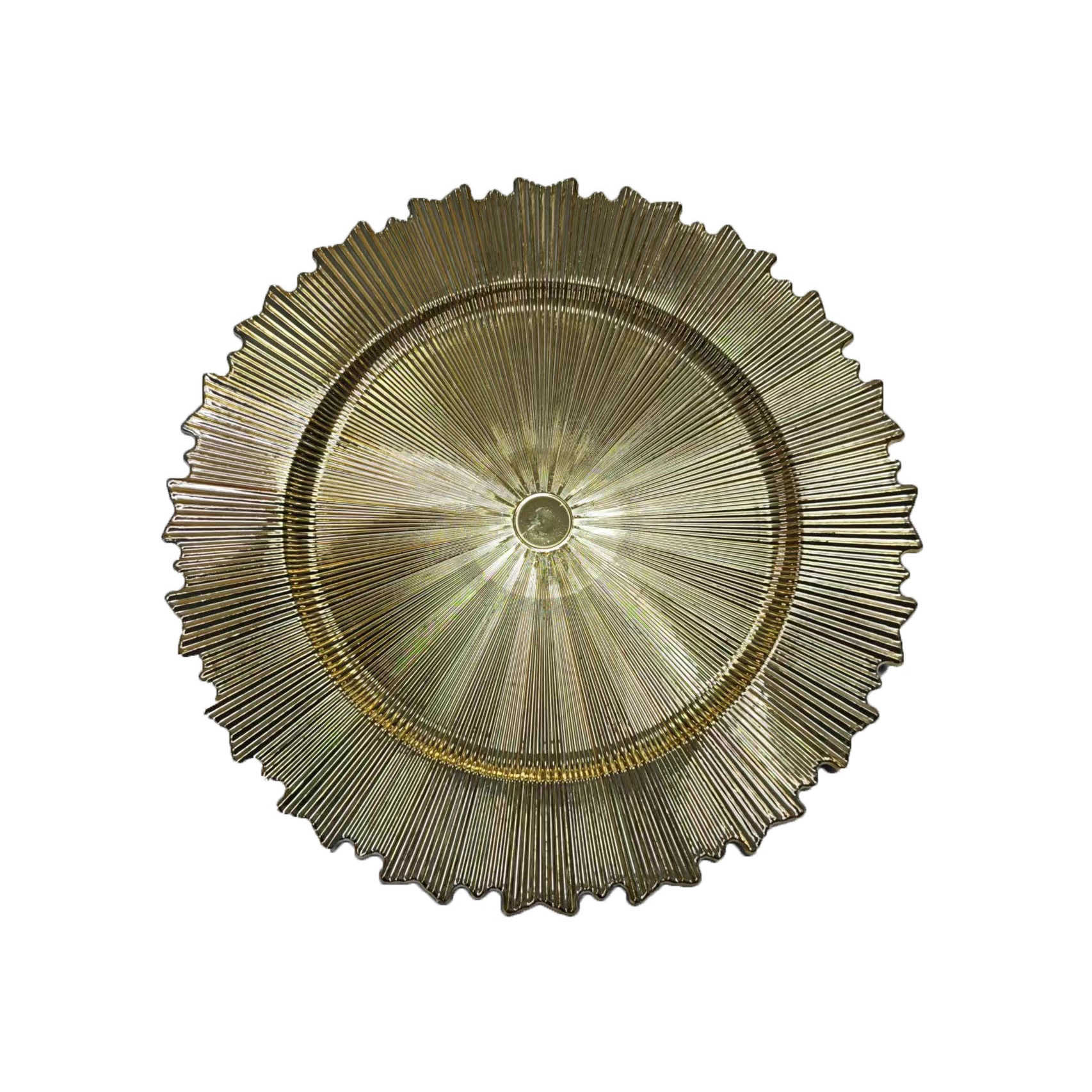 Fábrica de espejo directo de comercio exterior placas de engranaje europeas disco principal boda hotel fiesta banquete