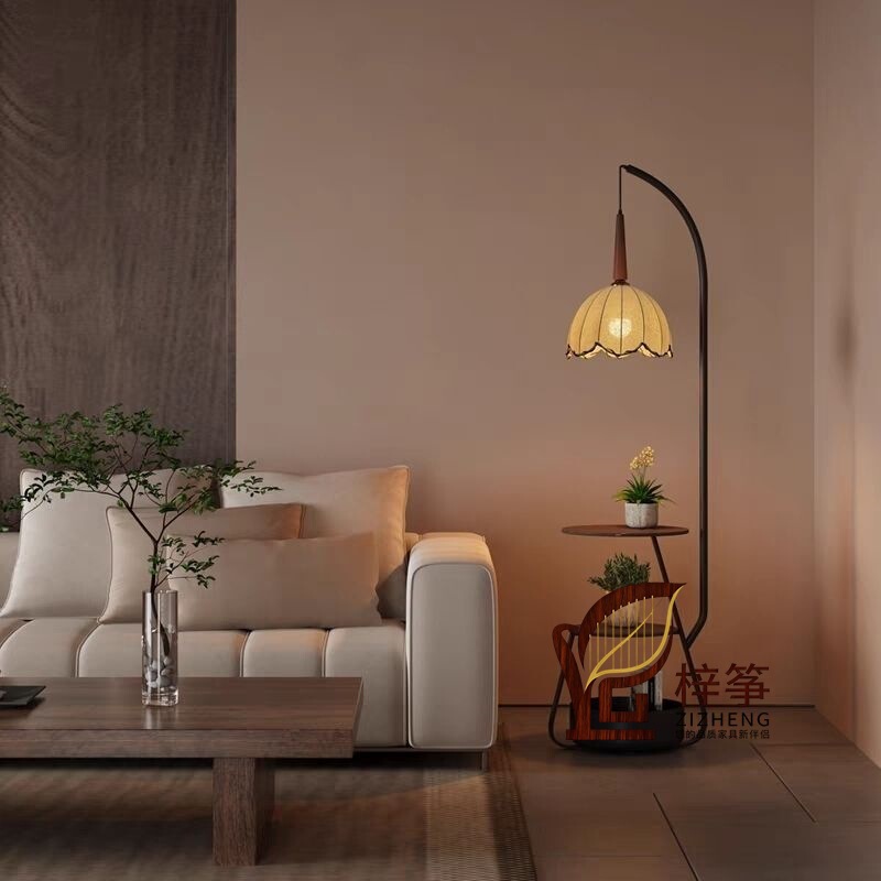 Floor Lamp, Antique American Retro Style, Living Room Sofa, Coffee Table, Integrated High-End Atmosphere, Bedroom Bedside Table Floor Lamp, Antique American Retro Style, Living Room Sofa, Coffee Table, Integrated High-End Atmosphere, Bedroom Bedside Table