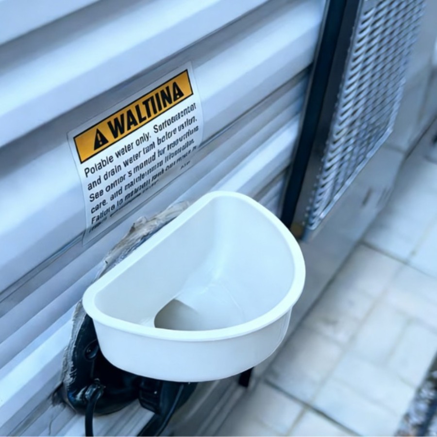 Cross-border bestseller 3D-printed freshwater storage tank filling funnel suitable for various RVs and trailers