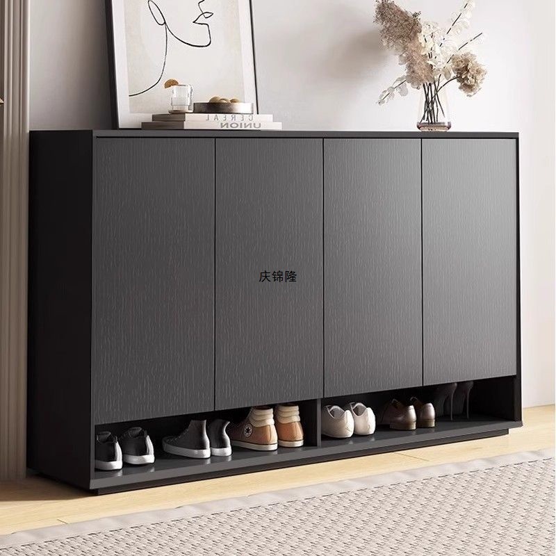 Entrance Door Widened Shoe Cabinet Simple Home Entrance Corridor Aisle Large Capacity Storage Integrated Entrance Shoe Rack