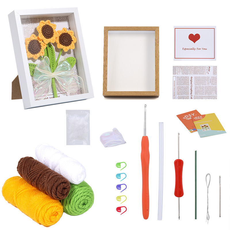 Sunflower photo frame