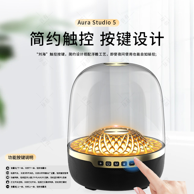 Huaqiangbei Liuli 第 5 世代 Manhantong Bluetooth スピーカー、ワイヤレス 5 サブウーファー スピーカー 4 カートン LP100 付き|undefined
