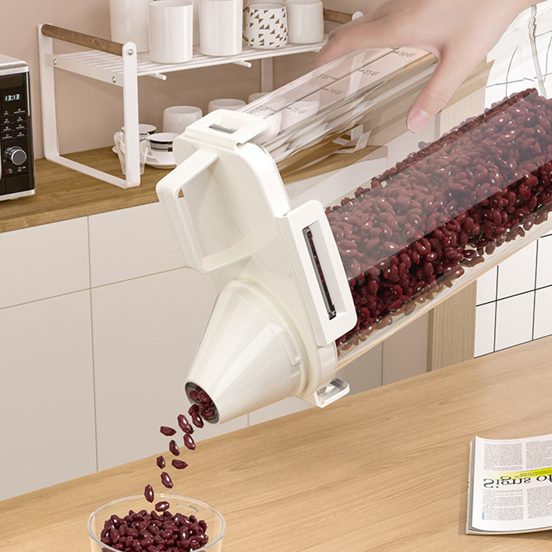 Tanque de almacenamiento de cubo de arroz, a prueba de insectos y humedad para el hogar, tanque de almacenamiento de harina sellado, caja de almacenamiento de granos integrales de arroz de grado alimenticio