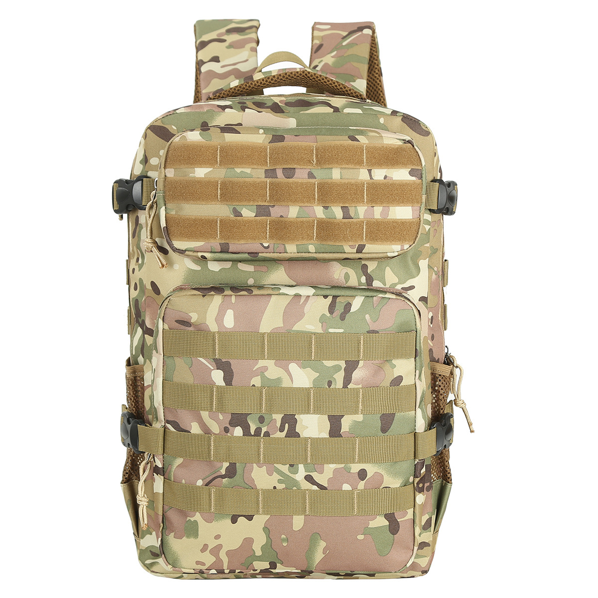 Nueva mochila táctica de ataque 3P al aire libre multifuncional de gran capacidad de camuflaje de campo mochila deportiva impermeable de montaña