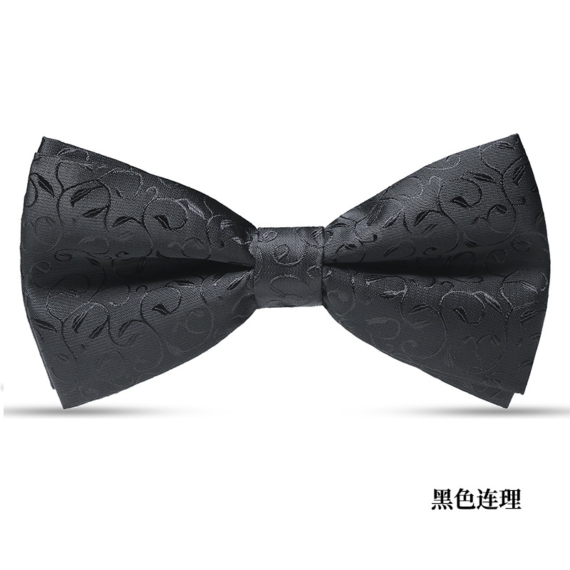 ↤↤↤검정색 연리지 나비넥타이