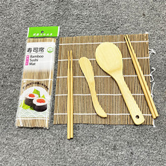 寿司キットクリエイティブ寿司制作セット竹製炭化カーテン竹スプーン竹刀卸売り