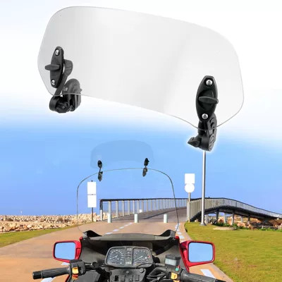 Parts, Height-Adjustable Windscreen Air: Motorcycle front windshield