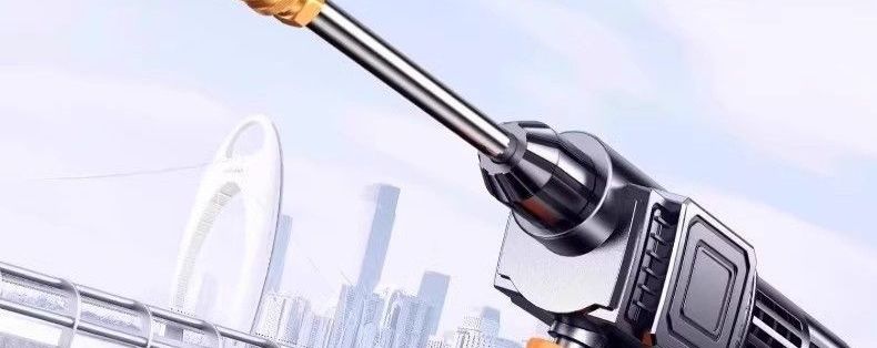 Lithium-ion battery-powered high-pressure washer for home use, wireless car washer, car washing tool, high-pressure water gun, lithium-ion battery-powered sprayer