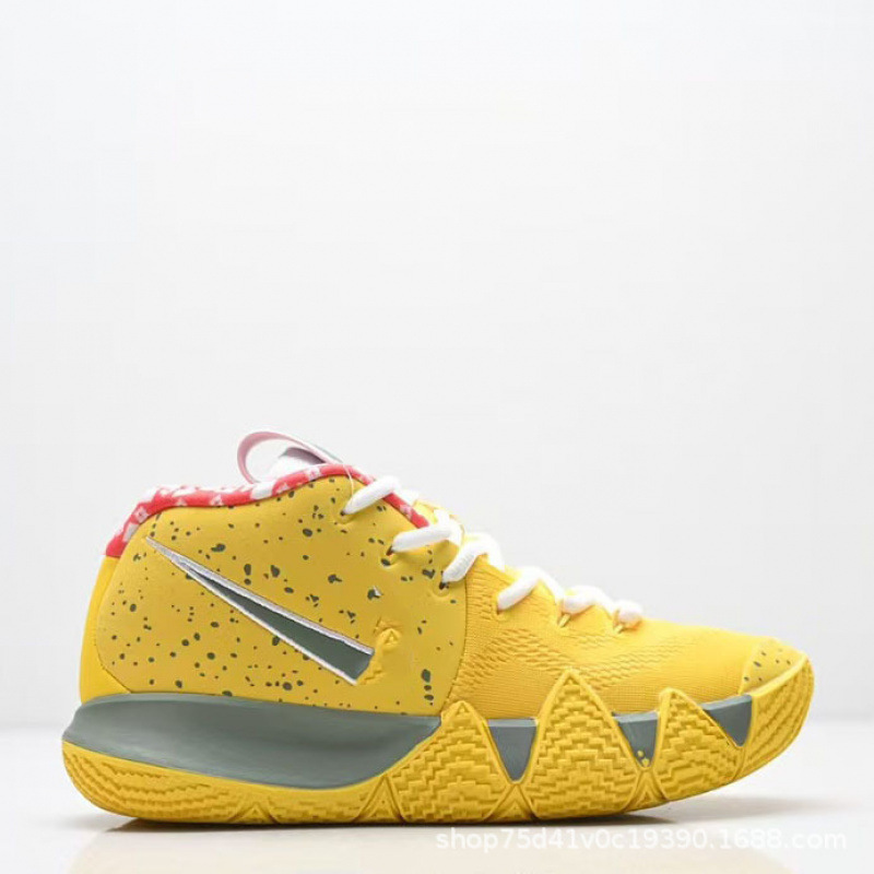 Cross-Border Irving 4Th Generation Basketball Shoes Retro Fashion Thick-Soled Practical Casual Trendy Versatile Men's and Women's Sports Shoes