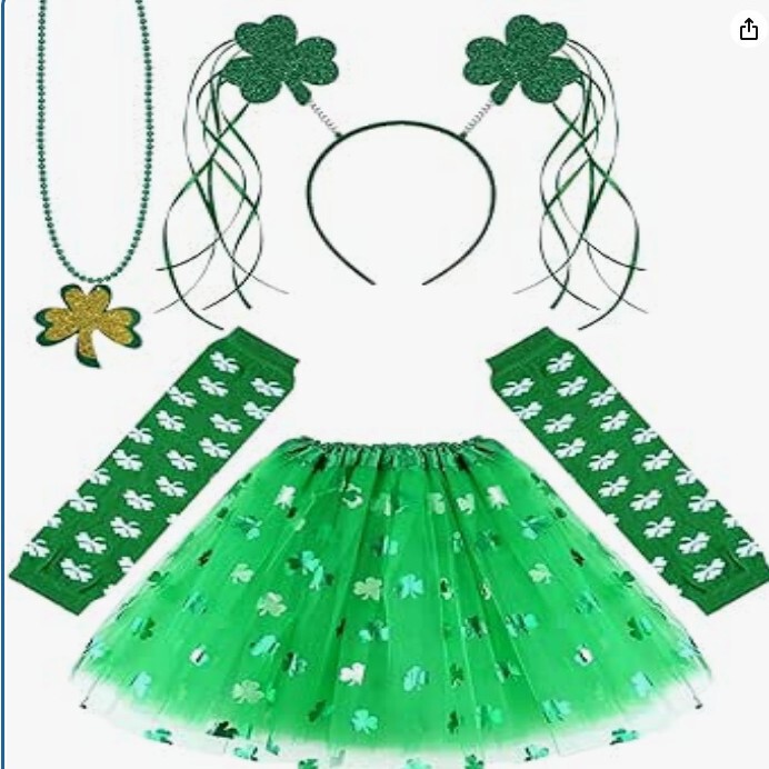 In-Stock Irish Shoulder Straps, Green Blinds, St. Patrick's Day Badge Tattoo Stickers, Shamrock In-Stock Irish Shoulder Straps, Green Blinds, St. Patrick's Day Badge Tattoo Stickers, Shamrock